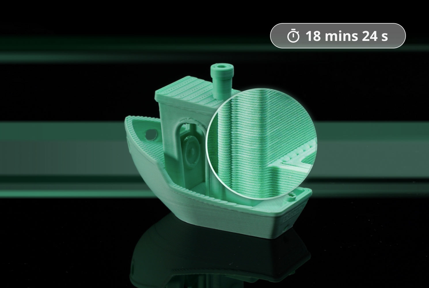 Bambu Lab P1S 3D Printer Print fast with exceptional quality